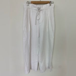 Club Monaco cropped wide leg pant size 8